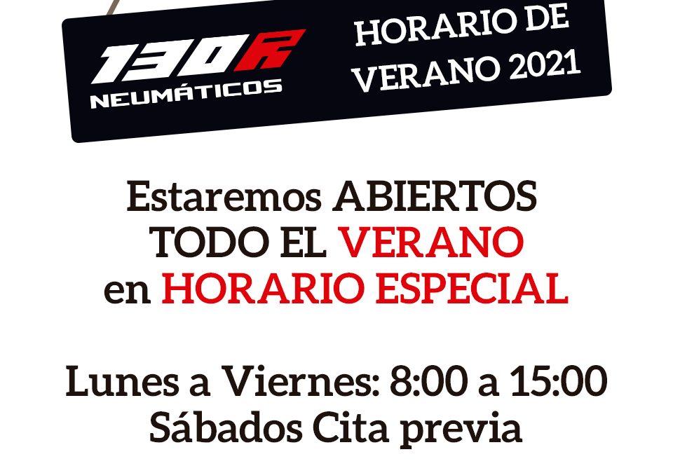 Horario de Verano 2021